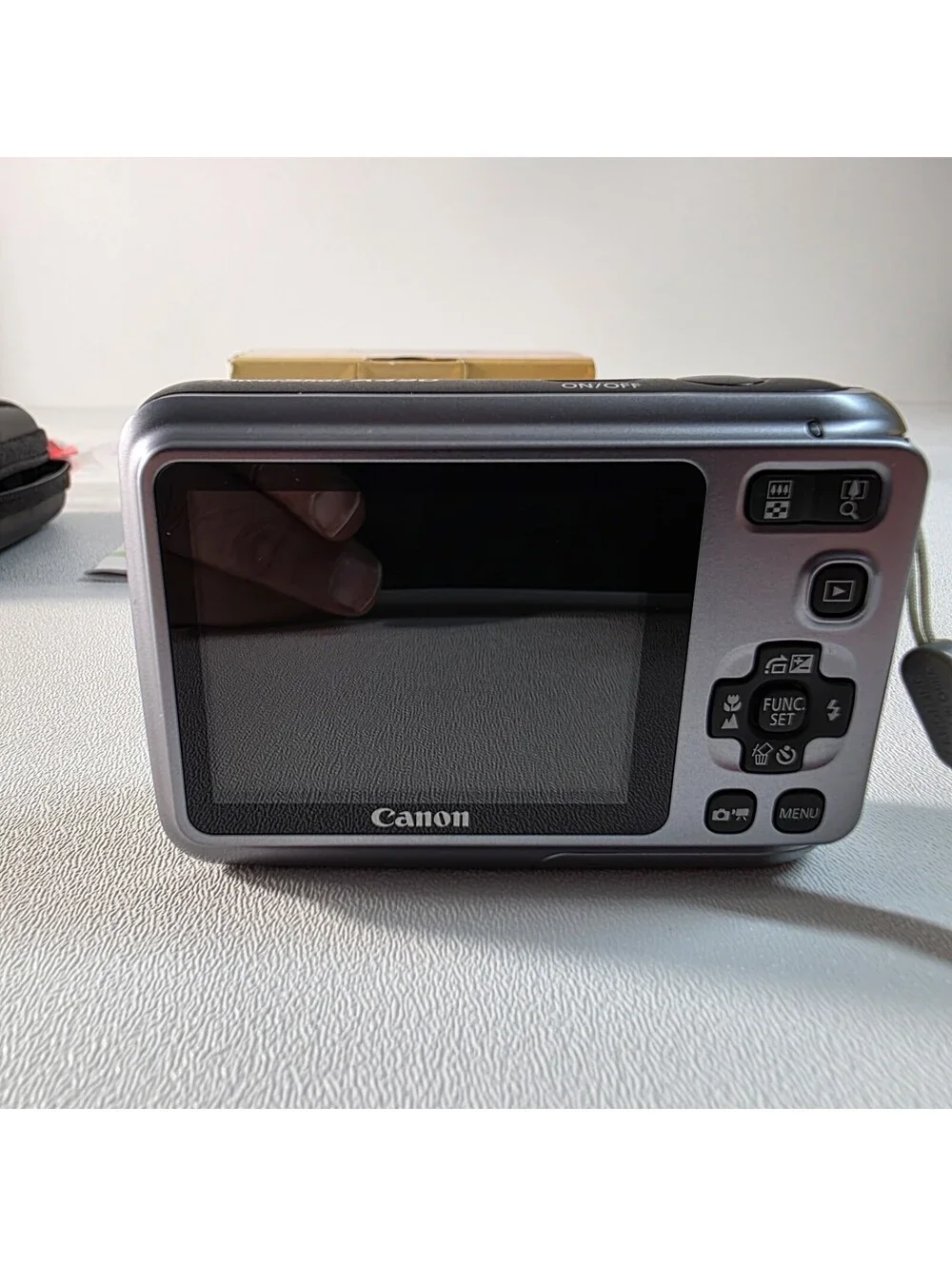 Canon PowerShot A490 10.0MP Digital Camera Silver 2.5